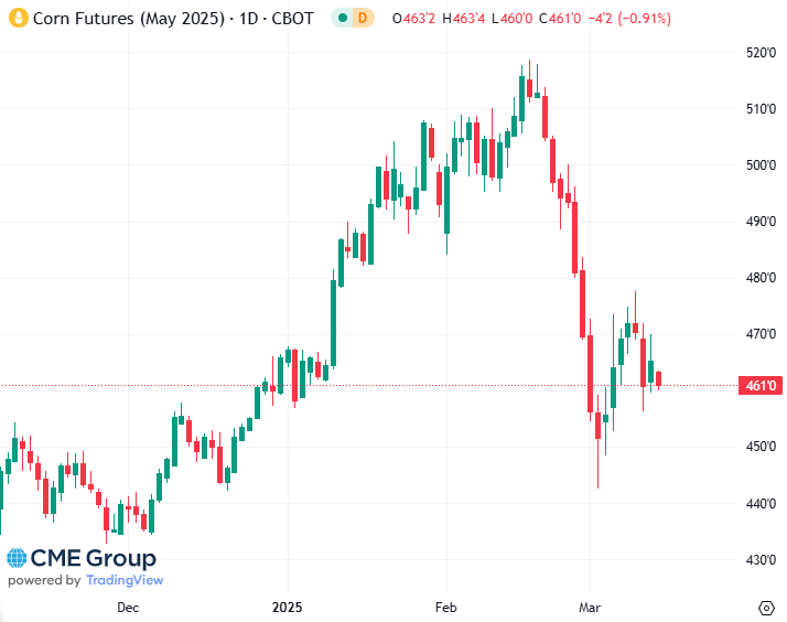 20250314 - CME Corn Mai 2025 s