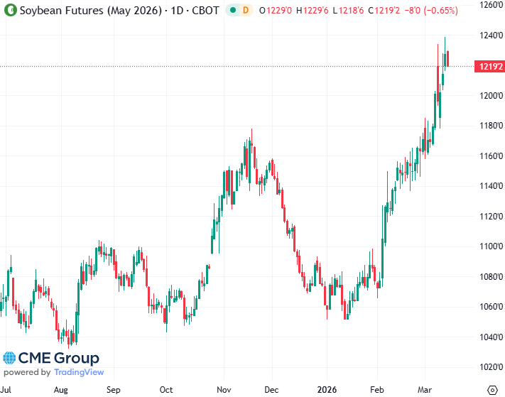 20260313 - CME Soybean May 2026 s